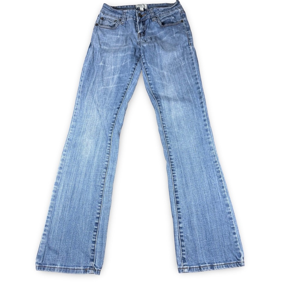 Denim Bootcut Jeans Women's Size 25 Low Rise Y2K Distressed Forever 21 Brand